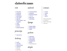 Tablet Screenshot of elsdoerfer.name